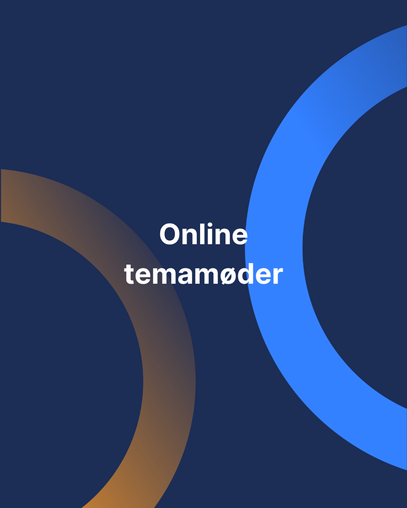 Online temamøder